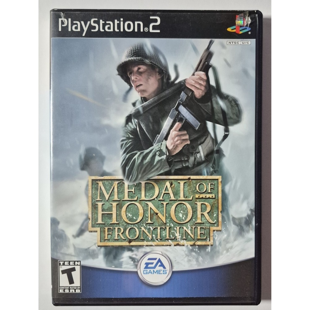 Medal of Honor: Frontline (Sony PlayStation 2, 2002) PS2 CIB Complete w/ Manual